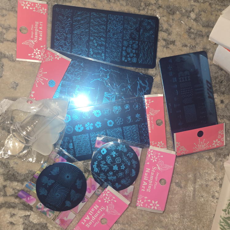 Nail Art Stamping Image Plates