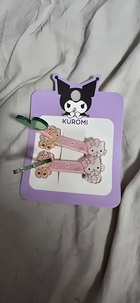 Kuromi Hair Clips thumbnail