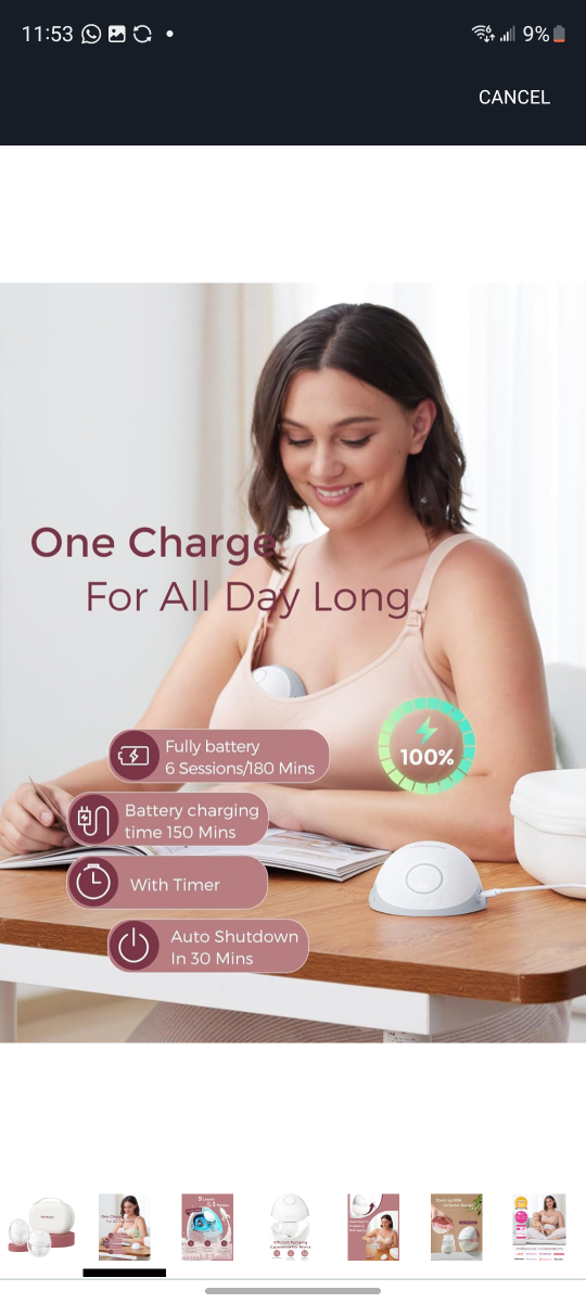New Momcozy Breast Pump Mobile Style - photo 2