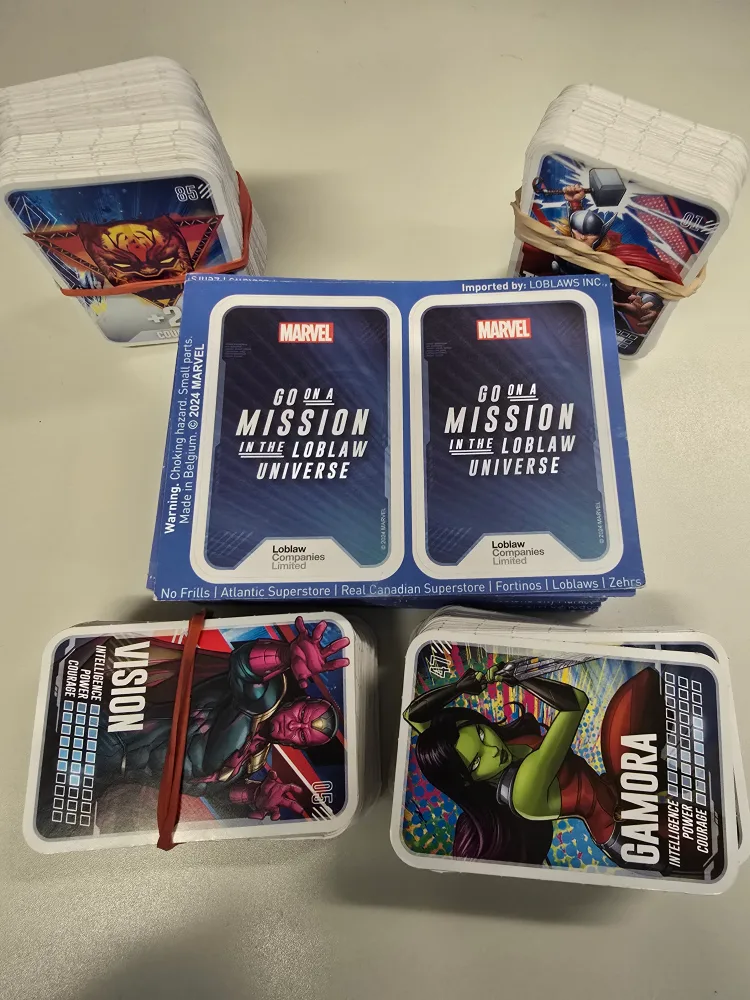 Marvel Go on a Mission in the Loblaws Universe Cards thumbnail