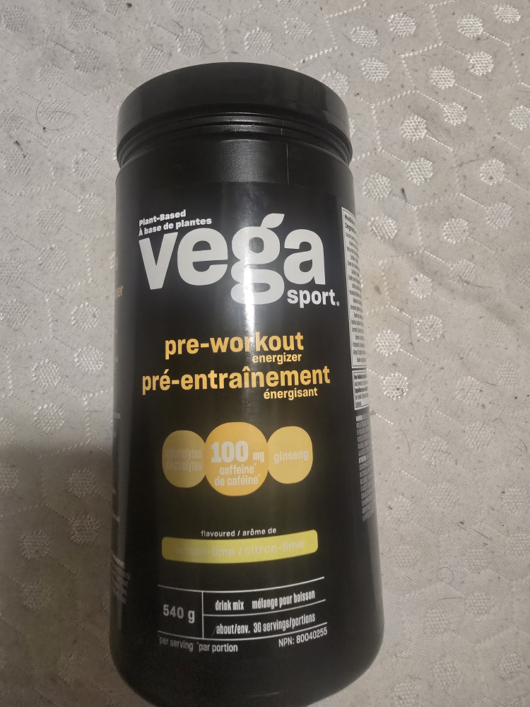 Vega Sport Pre-Workout Energizer  💚
