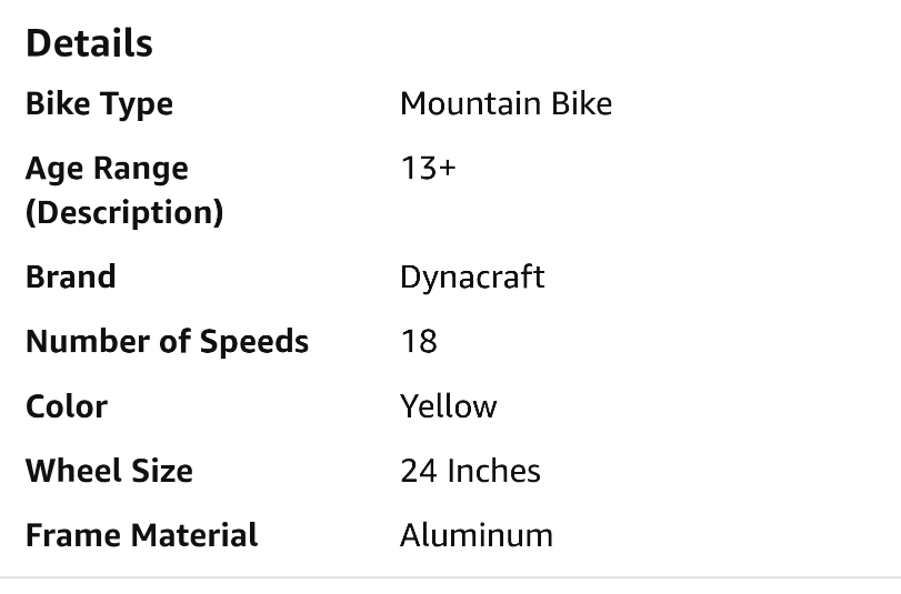 Dynacraft Air Zone Aftershock Mountain Bike kids - photo 5