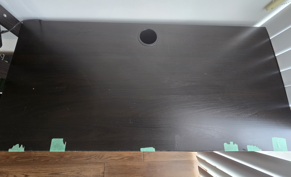 Ikea MICKE Black Desk with Storage - photo 3