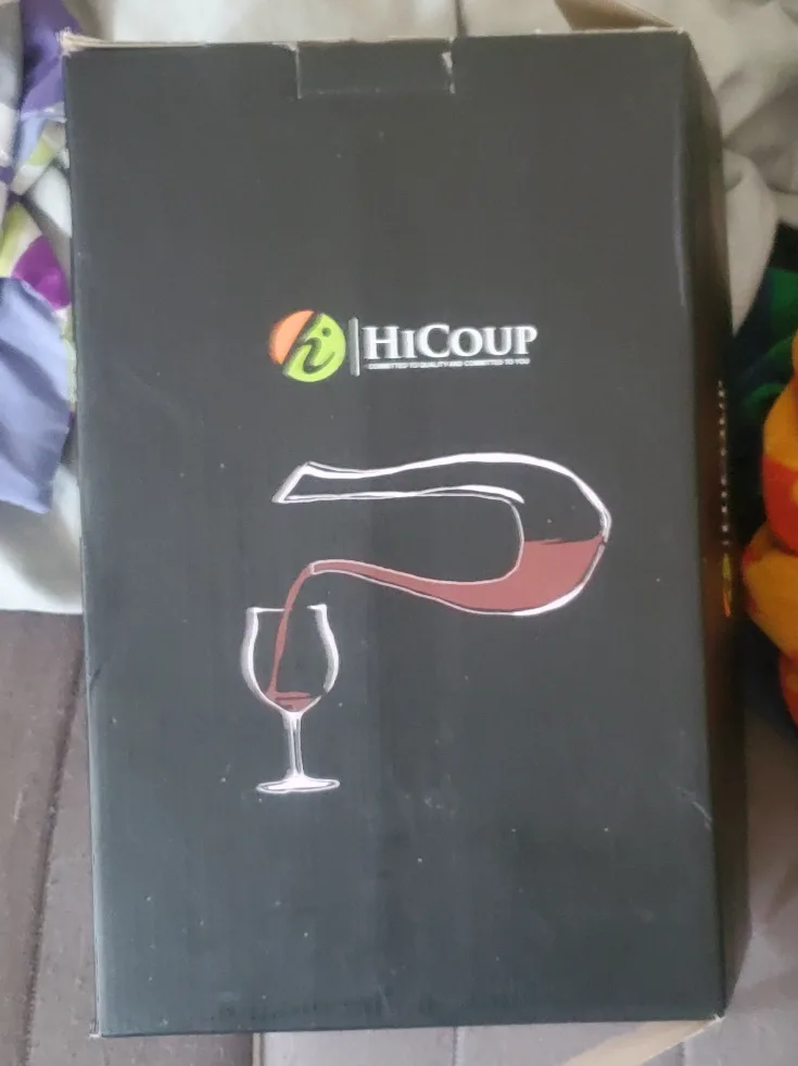 HiCOUP Swan Neck Wine Decanter thumbnail