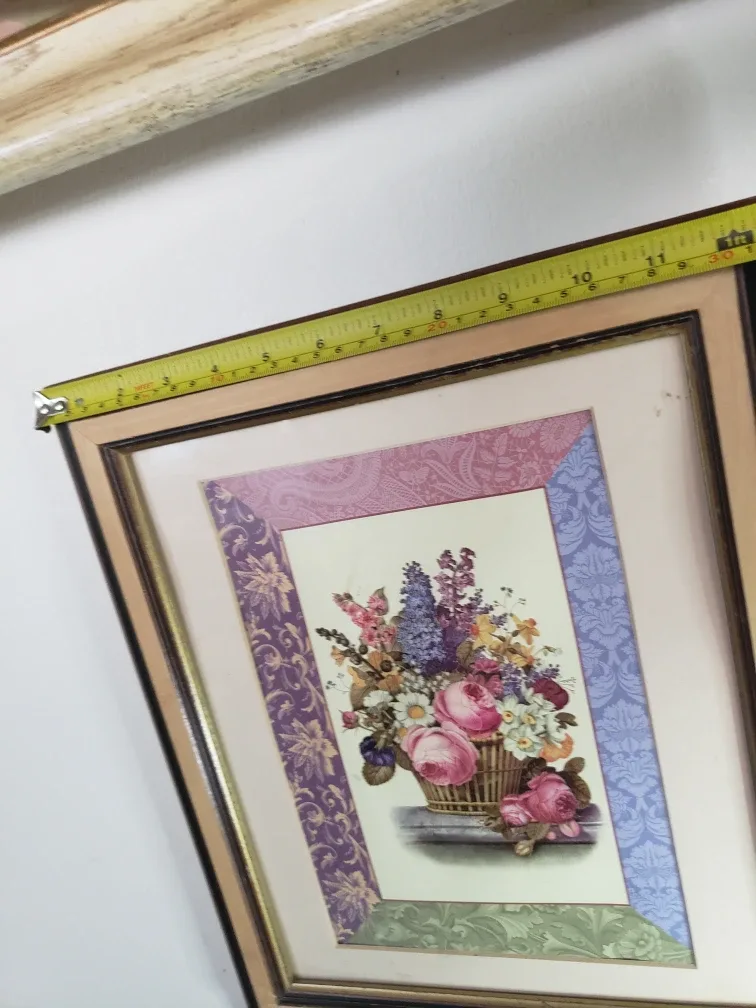 Framed Floral Print Wall Art image indicator(2)
