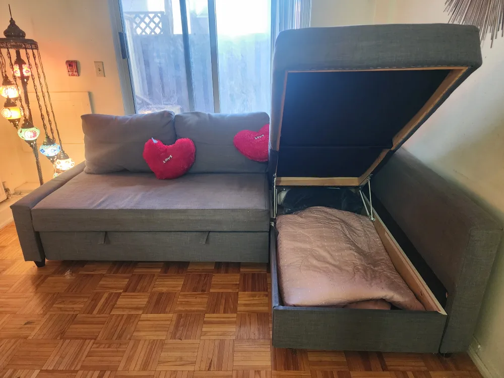 IKEA Friheten Corner Sofa-Bed with storage image indicator(4)