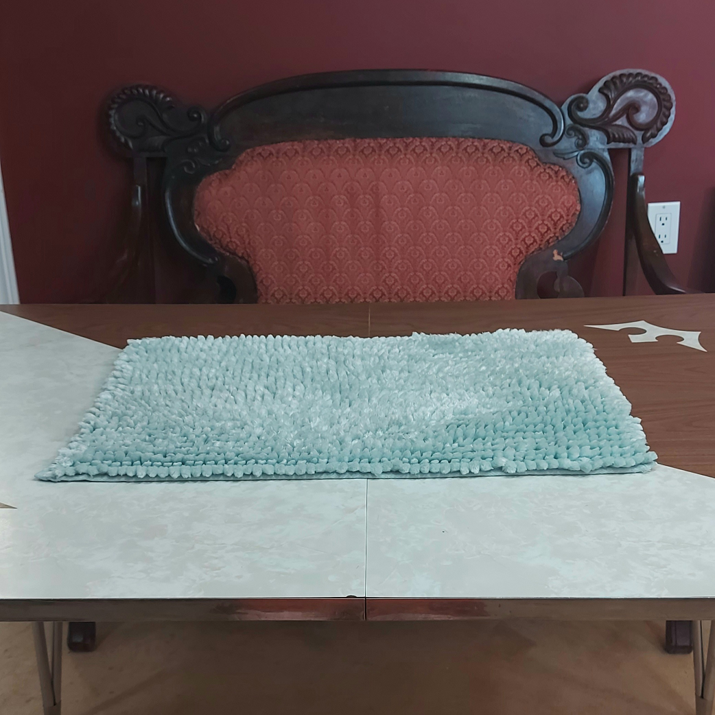 FREE chenille bath mat from Winner's 🛁 #freecycle - photo 2