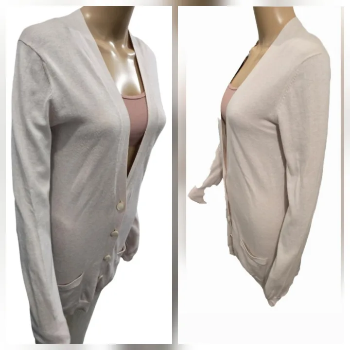 Theory Gwyneth New Cashcotton Cardigan Size S/M image indicator(5)