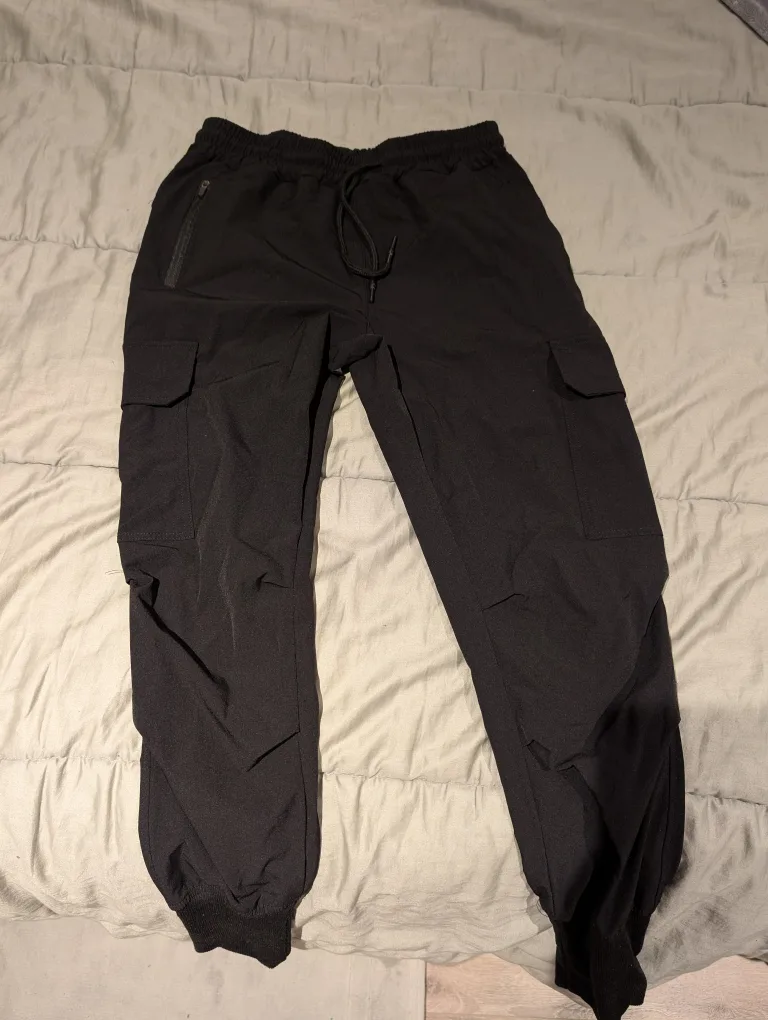 Black joggers - M thumbnail