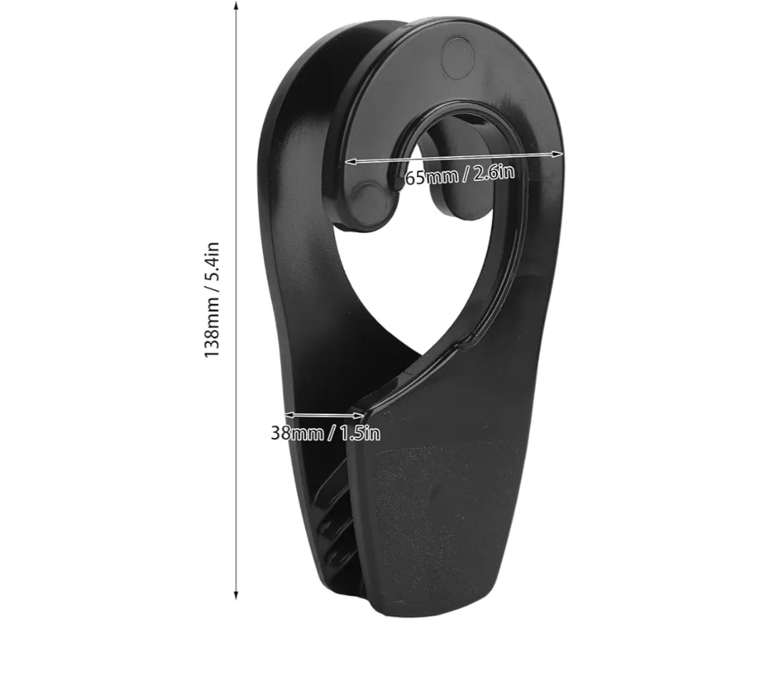 Brand New Boat Bumper Clips, Rail Fender Hangers Hook 32mm image indicator(2)