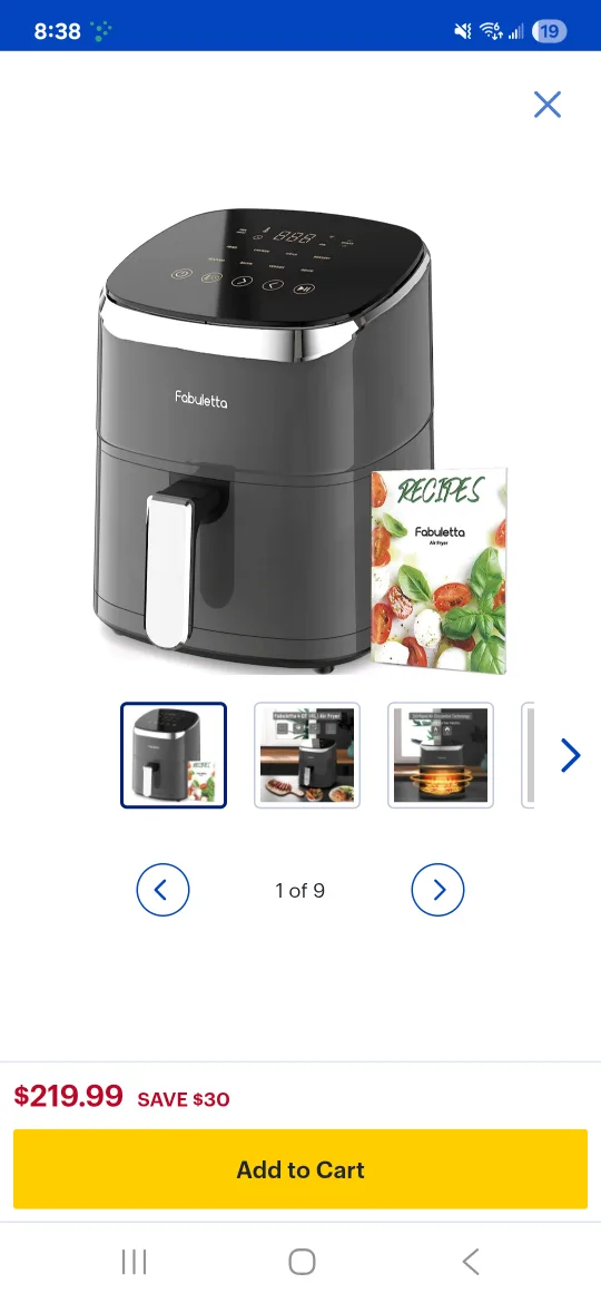 Fabuletta Air Fryer thumbnail