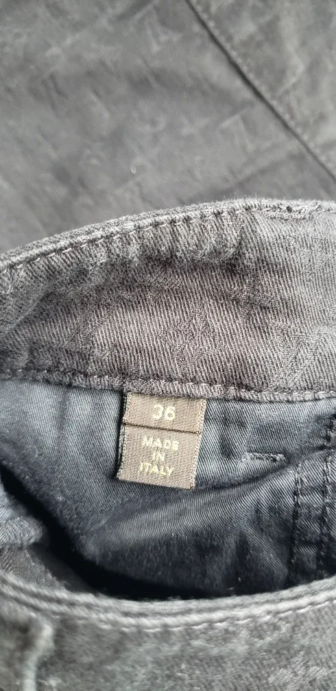 Vintage Louis Vuitton Monogram Black Jeans image indicator(5)