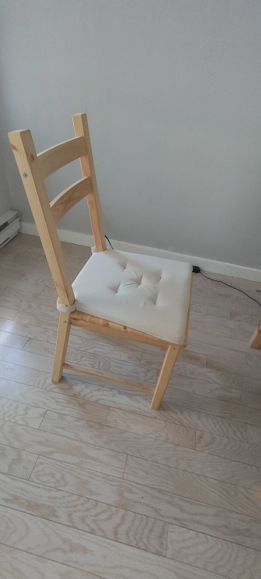 IKEA Dining Table with Four Chairs - photo 4