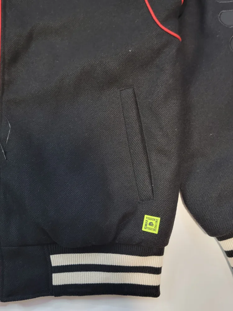 Black Bomber Fila  Jacket image indicator(4)