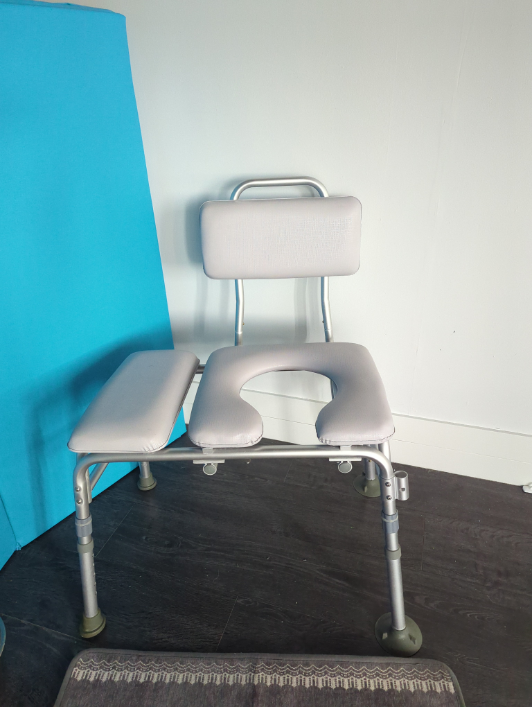 Adjustable Height Shower Chair