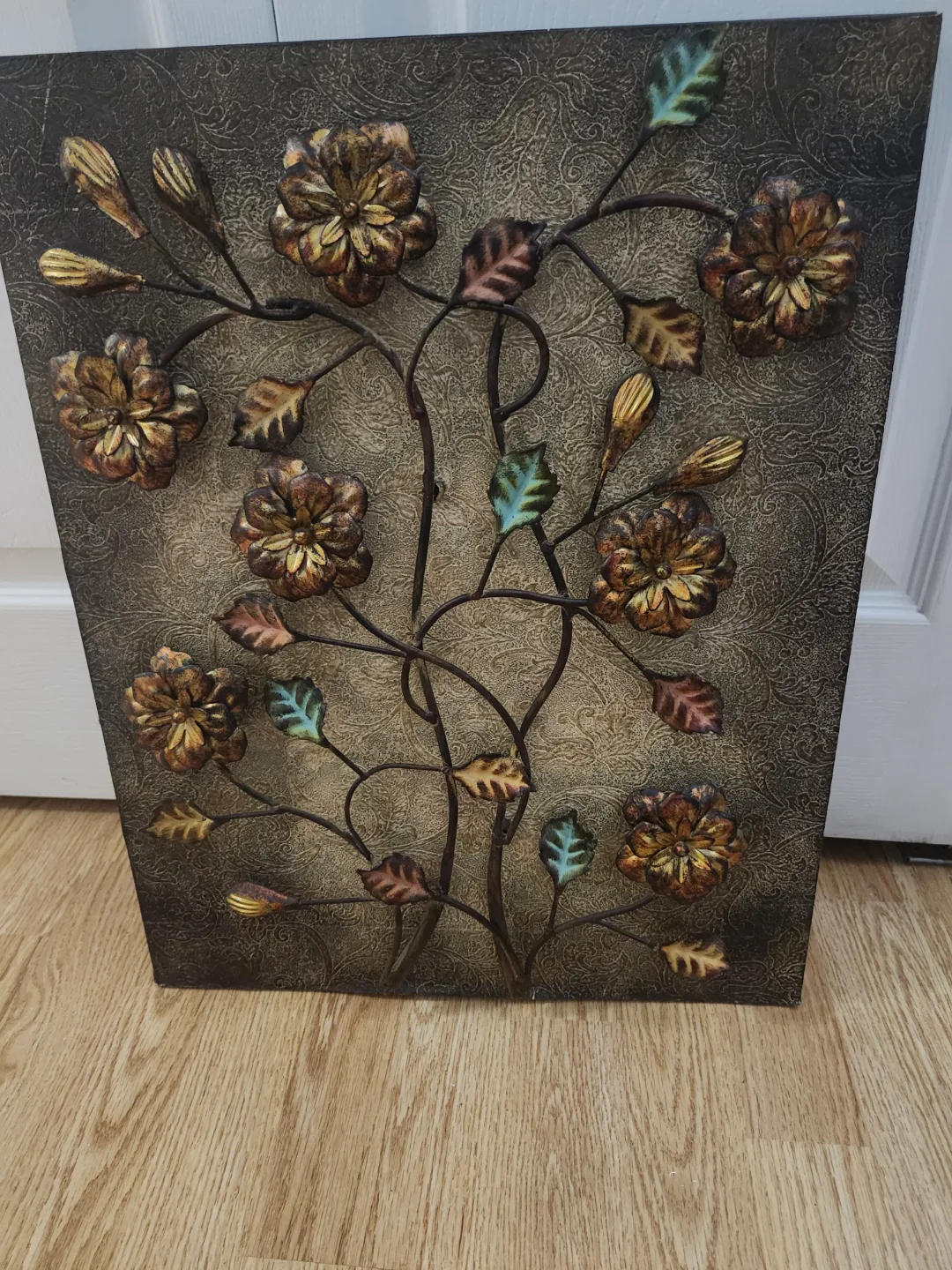 Metal Floral  Wall Art thumbnail