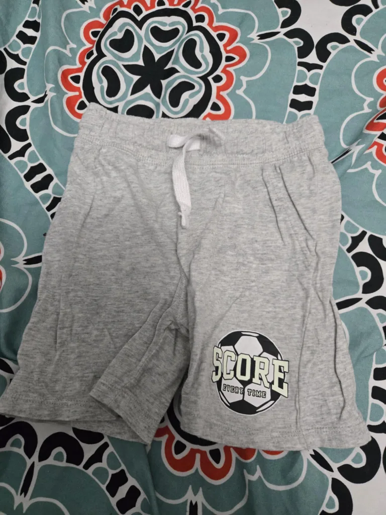 Grey Soccer Shorts #freecycle thumbnail