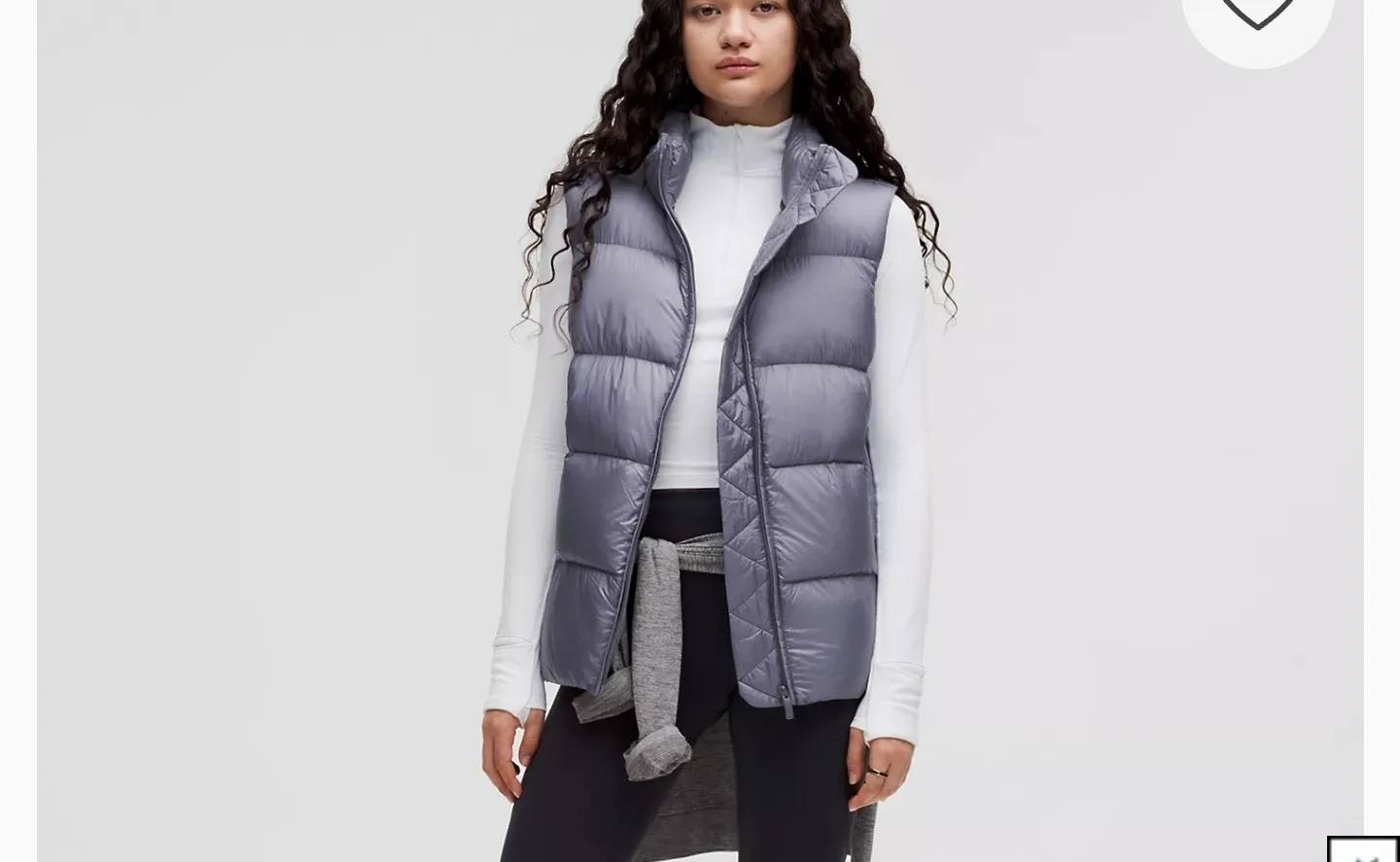 Lululemon Featherweight 900-Down-Fill Puffer Vest - Size S image indicator(3)