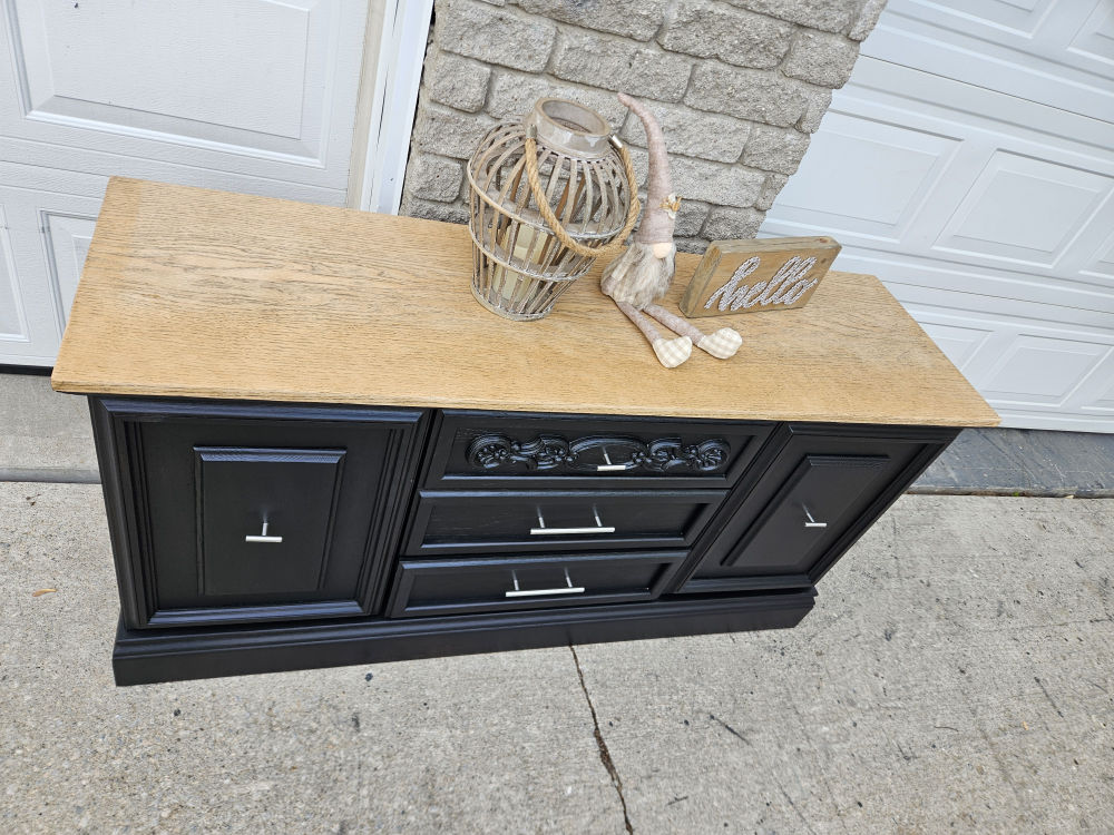 Newly refinished cabinet - photo 3
