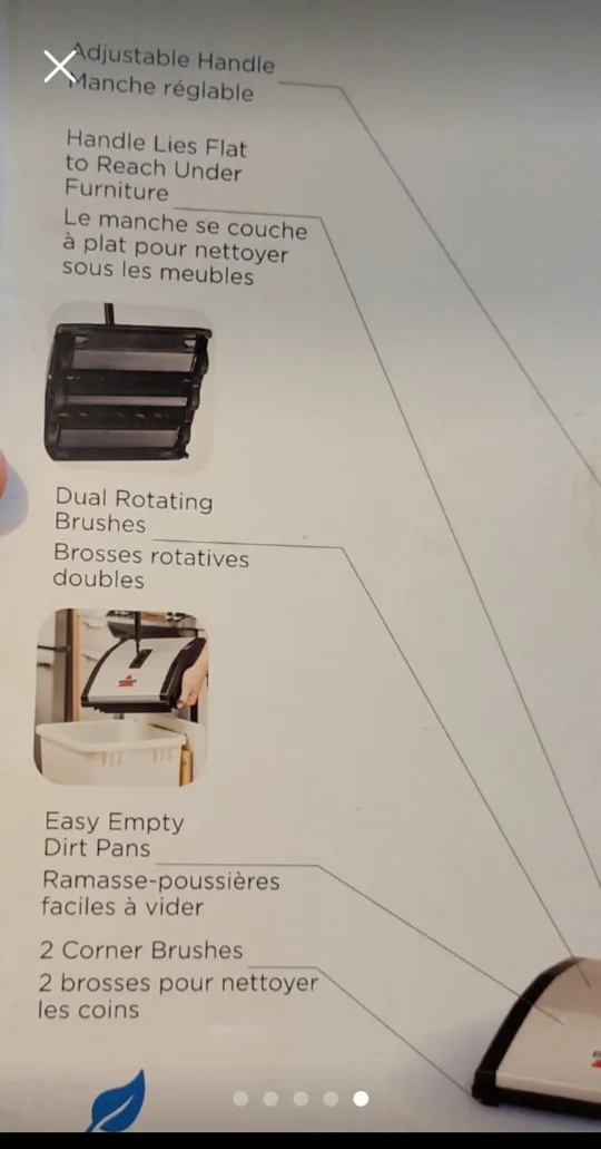 Bissell Natural Sweep Brush Sweeper image indicator(3)