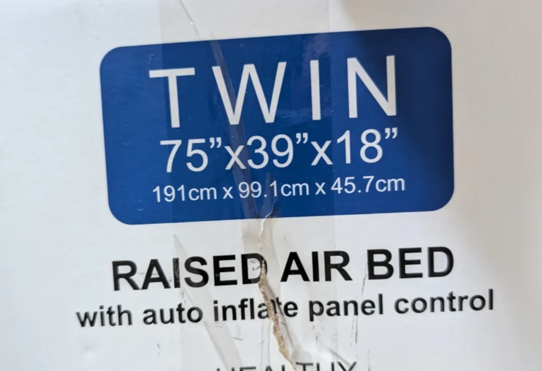 Etekcity Twin Size Raised Air Bed image indicator(3)