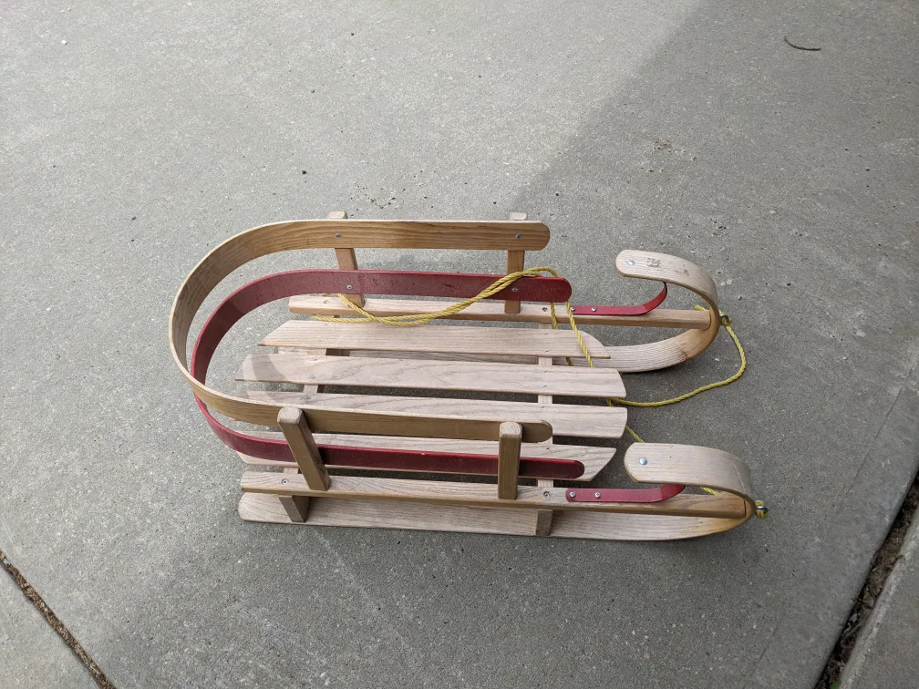 Wooden Sled