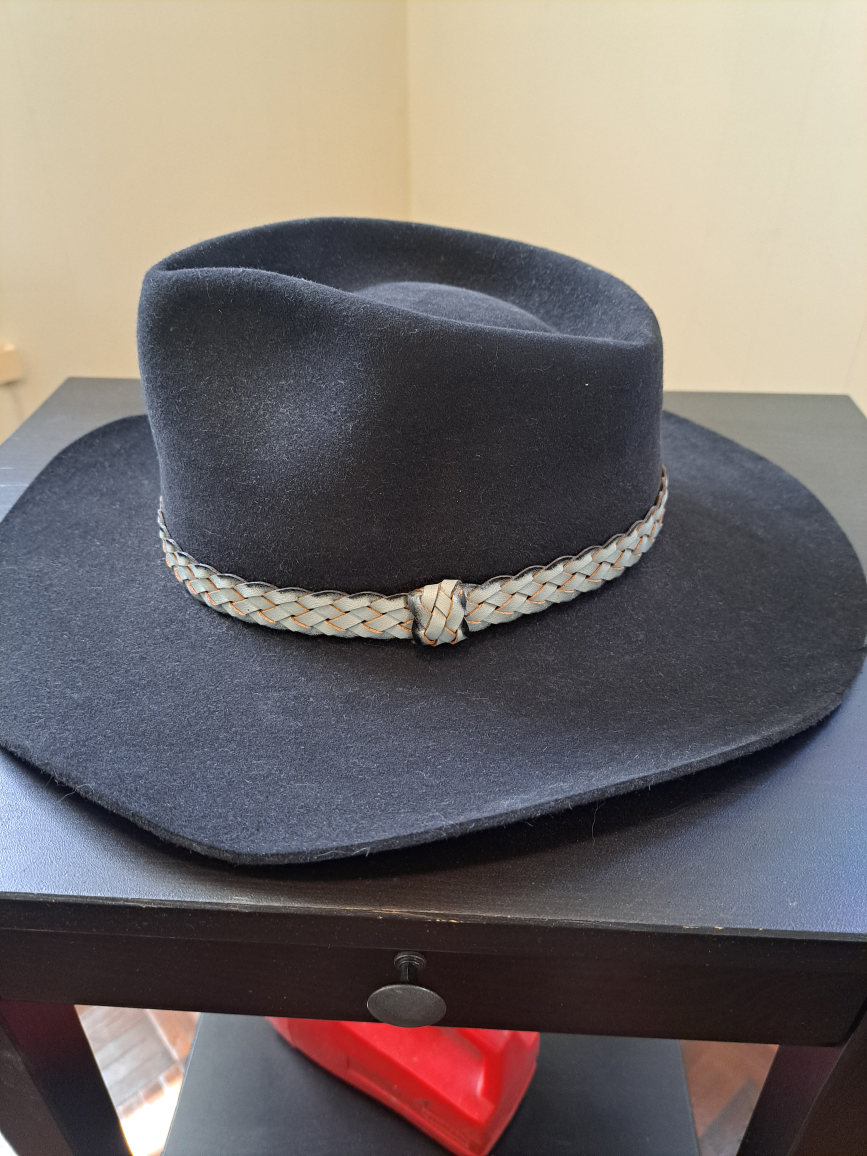 Australian fur Black Cowboy Hat