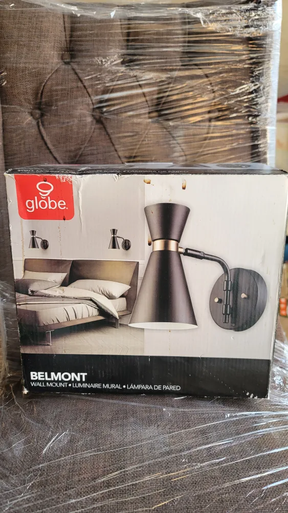 Globe Belmont Wall Mount Lamp thumbnail
