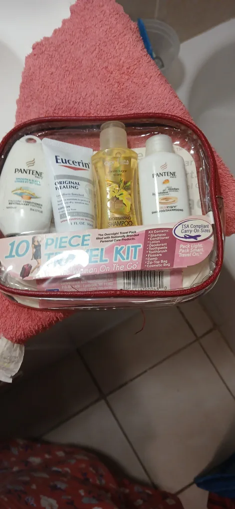 4 Piece Travel Kit w/ Pantene, Eucerin, & More thumbnail