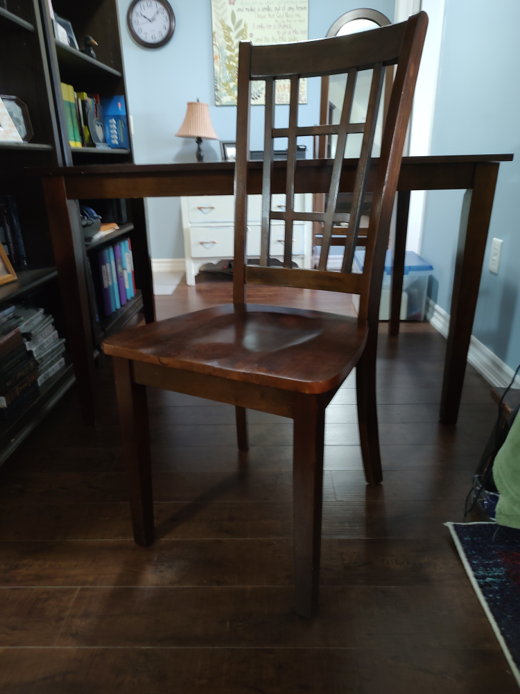 Laminate Dining Table and Chair Set - photo 3