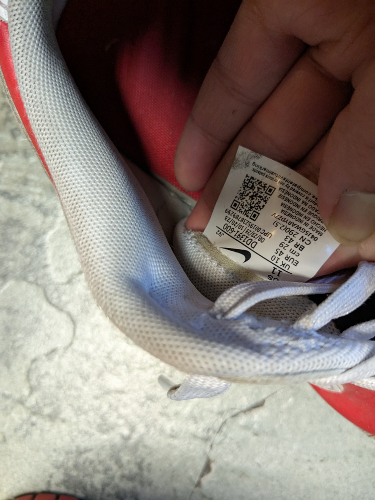 Nike Dunk Low Red/White - US 11 - photo 3