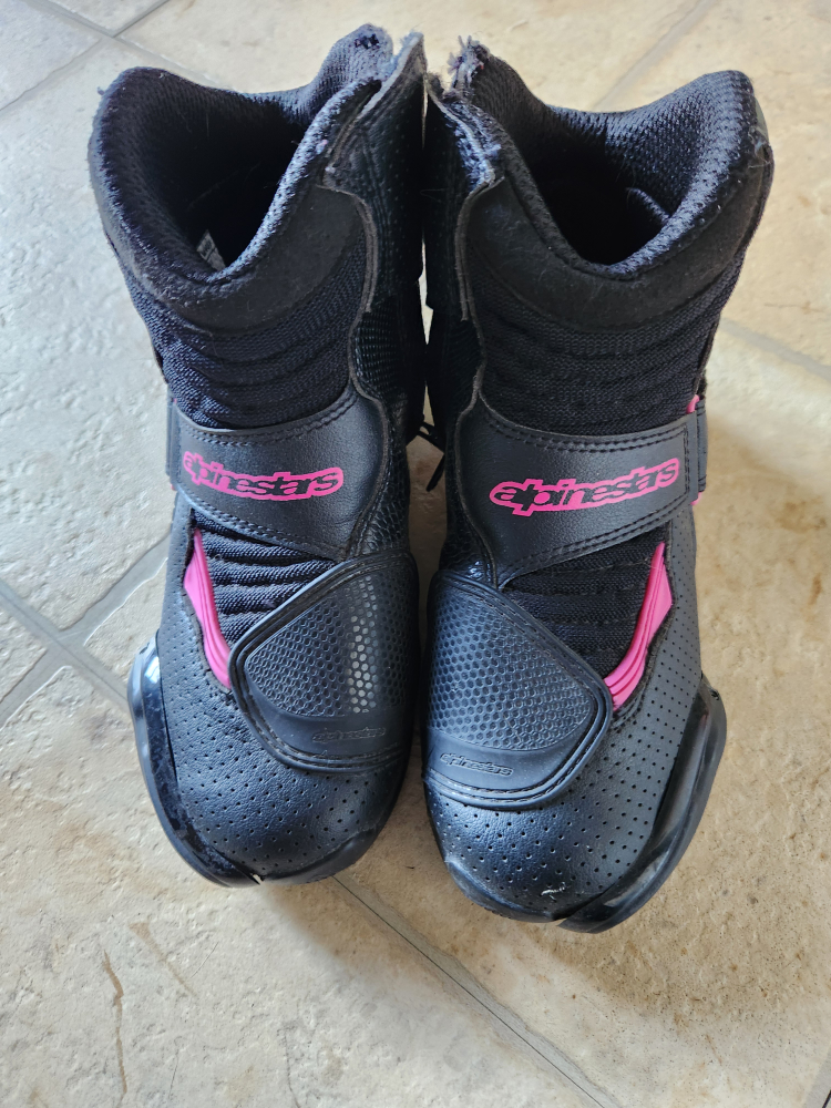 womens Alpinestars Motorcycle Riding Boots