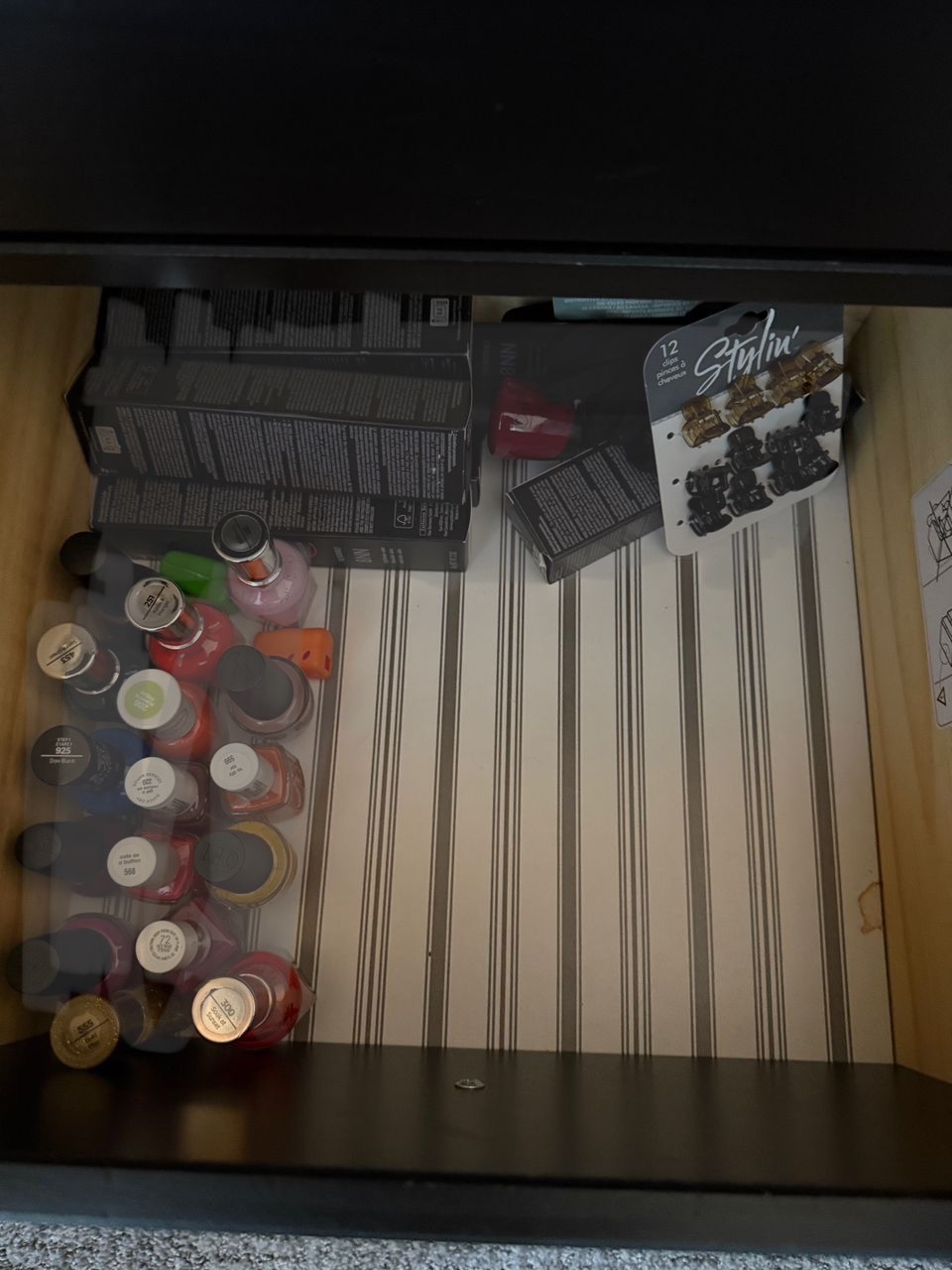 Nightstand ikea black brown - photo 5