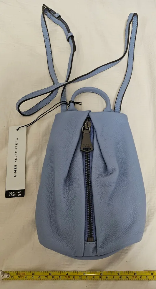 Aimee Kestenberg Pale Blue Leather Bag thumbnail