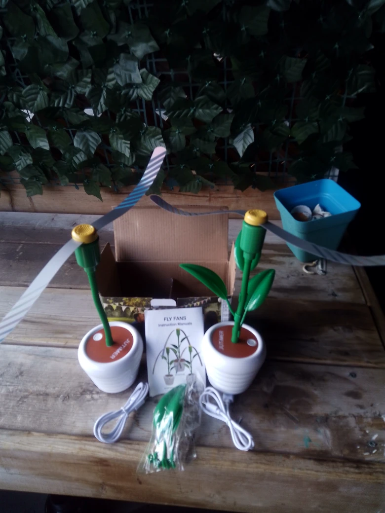 Jutimer Fly Fans - Keep Bugs Away!