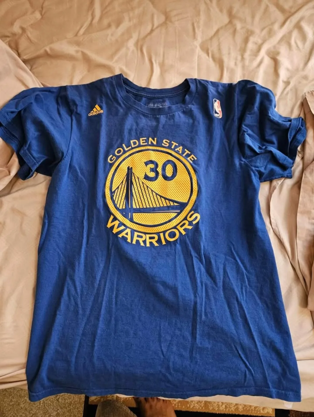 Adidas Stephen Curry #30 Golden State Warriors T-Shirt thumbnail