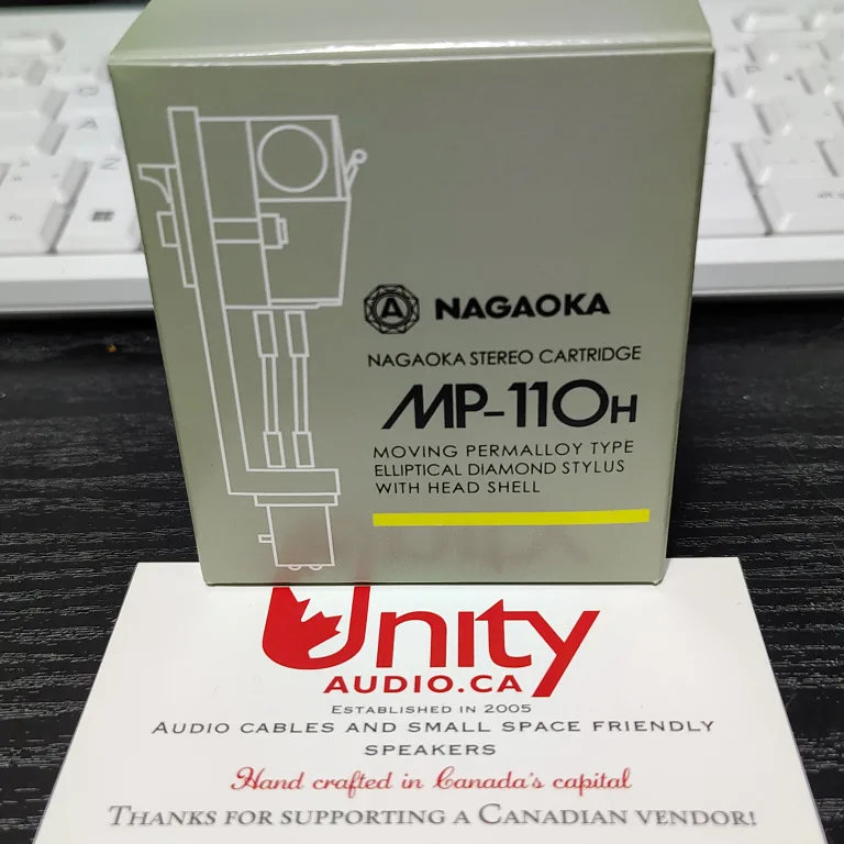 Nagaoka MP-110H Stereo Cartridge with headshell thumbnail