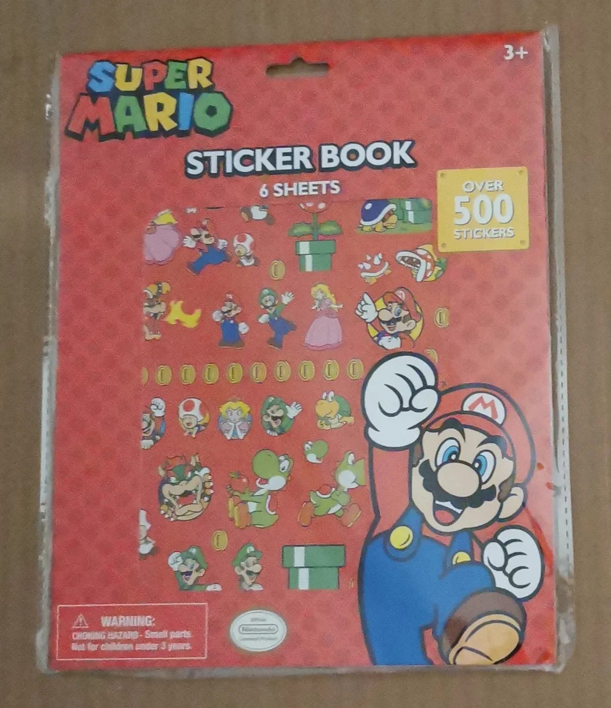 Super Mario Sticker Book thumbnail