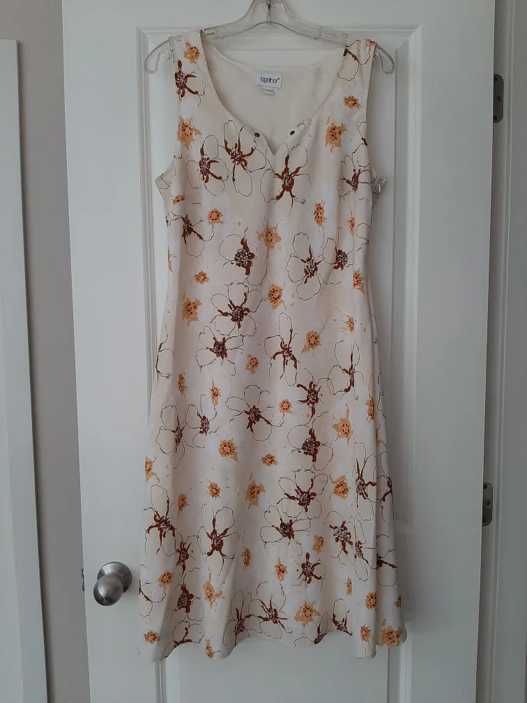 Floral Sleeveless Dress thumbnail