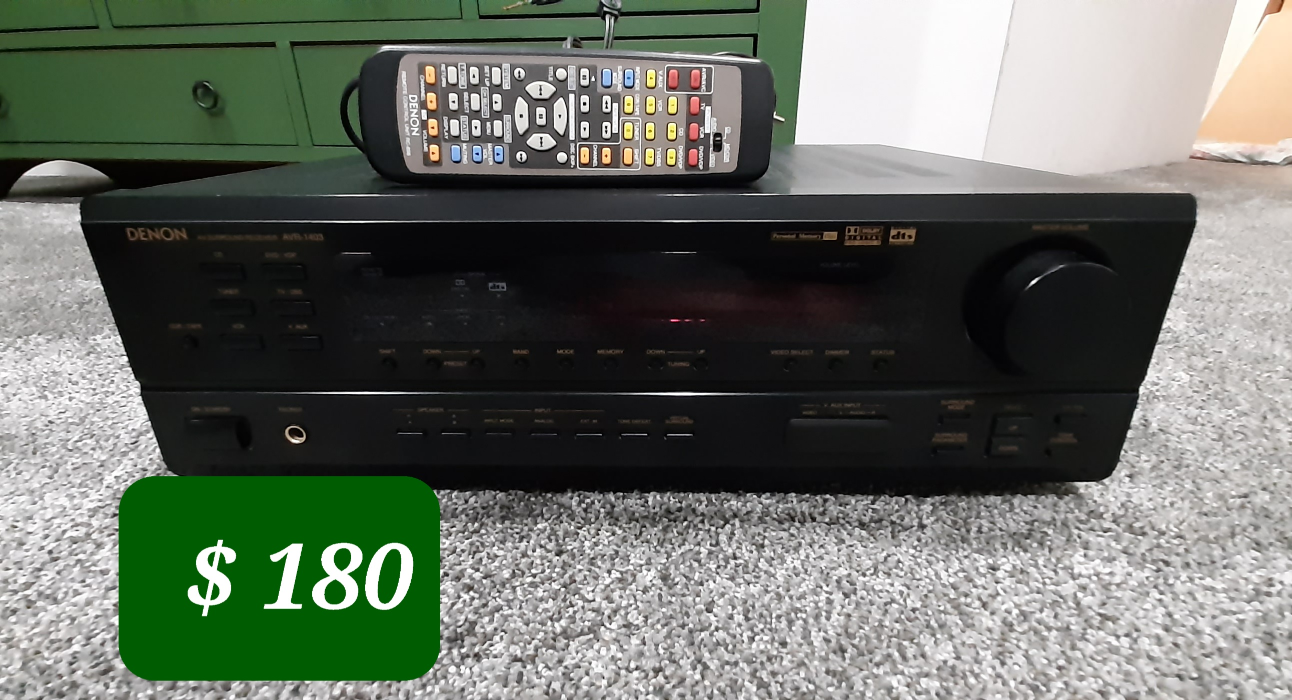 Denon AVR-1403 Receiver with Celestion F3SC Speakers - photo 2