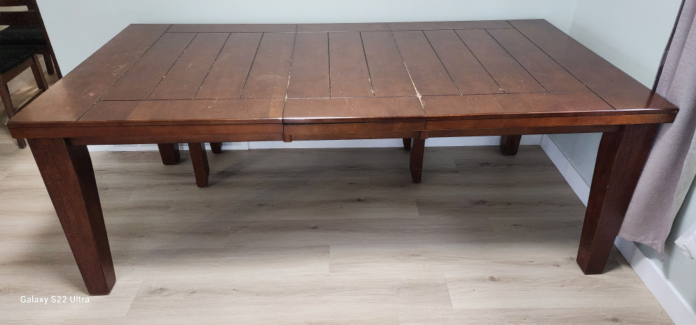 Dining Table and Chairs Set - Brown - photo 3