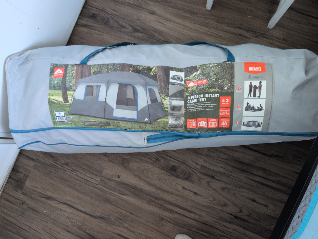 8-Person Instant Cabin Tent