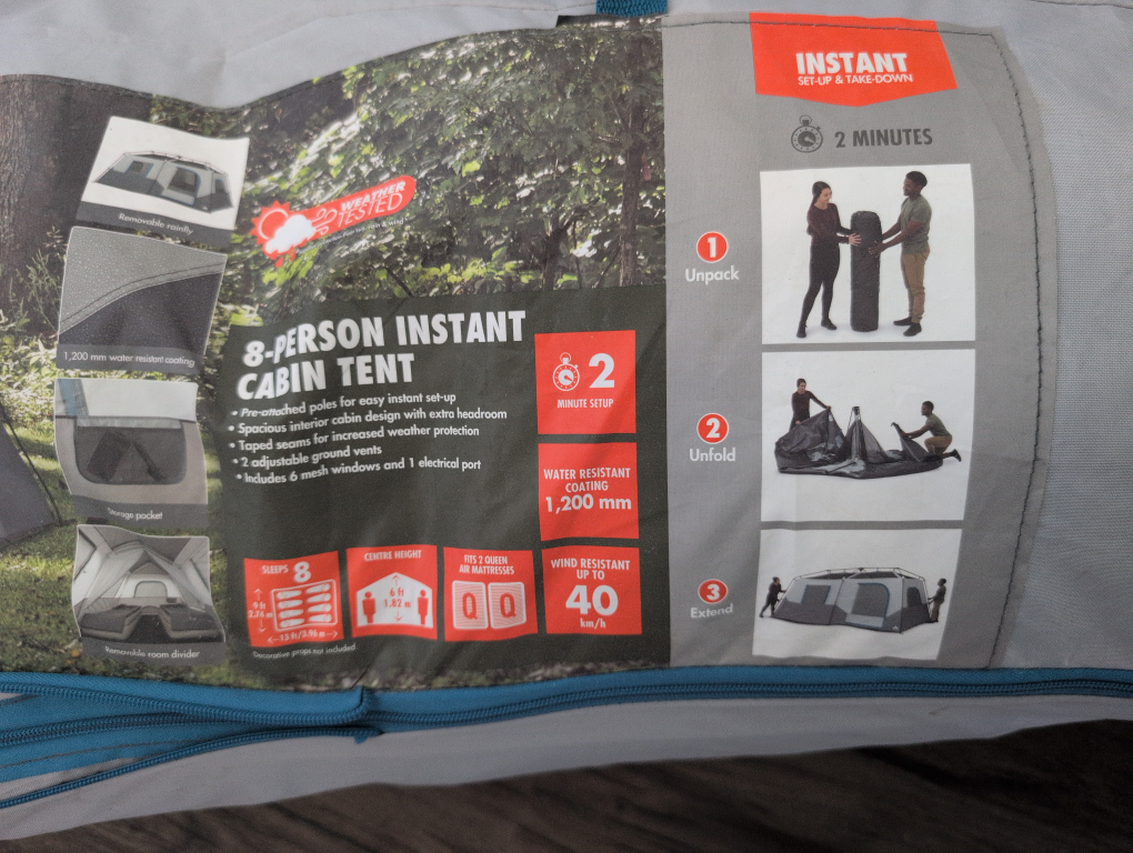 8-Person Instant Cabin Tent - photo 2
