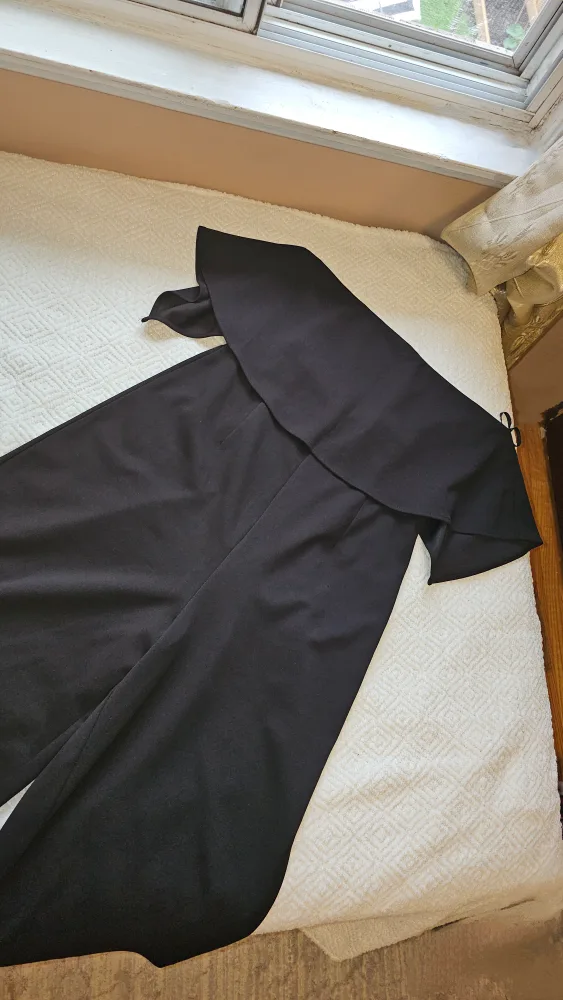 Black Strapless Jumpsuit image indicator(2)