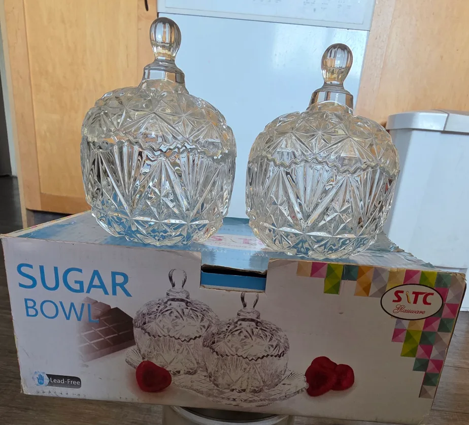 STC Glassware Sugar Bowls (Set of 2) thumbnail