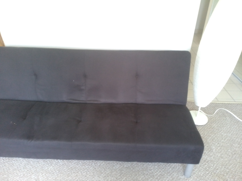 Black Futon - Great Condition! - photo 4