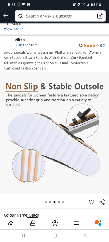 ziitop Sandals Womens Summer Platform Sandals For Women - photo 5