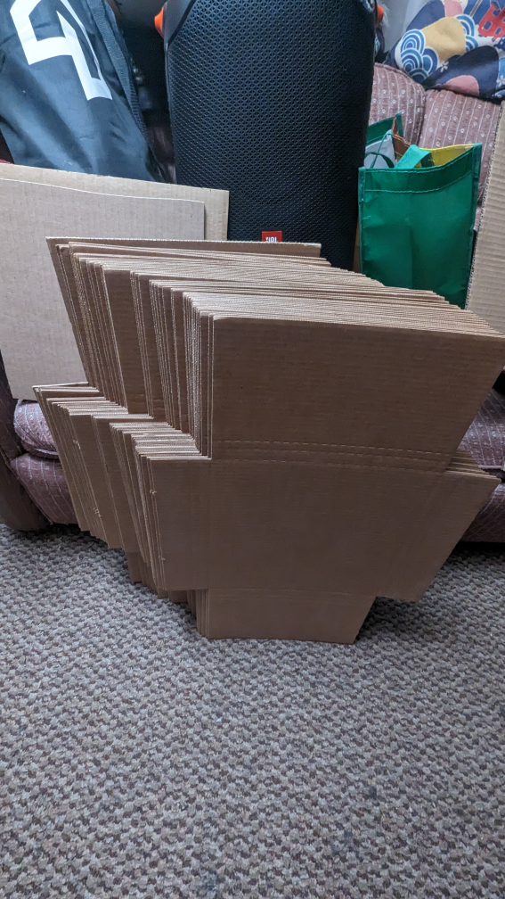 lot of 44 12" Record Mailers unused