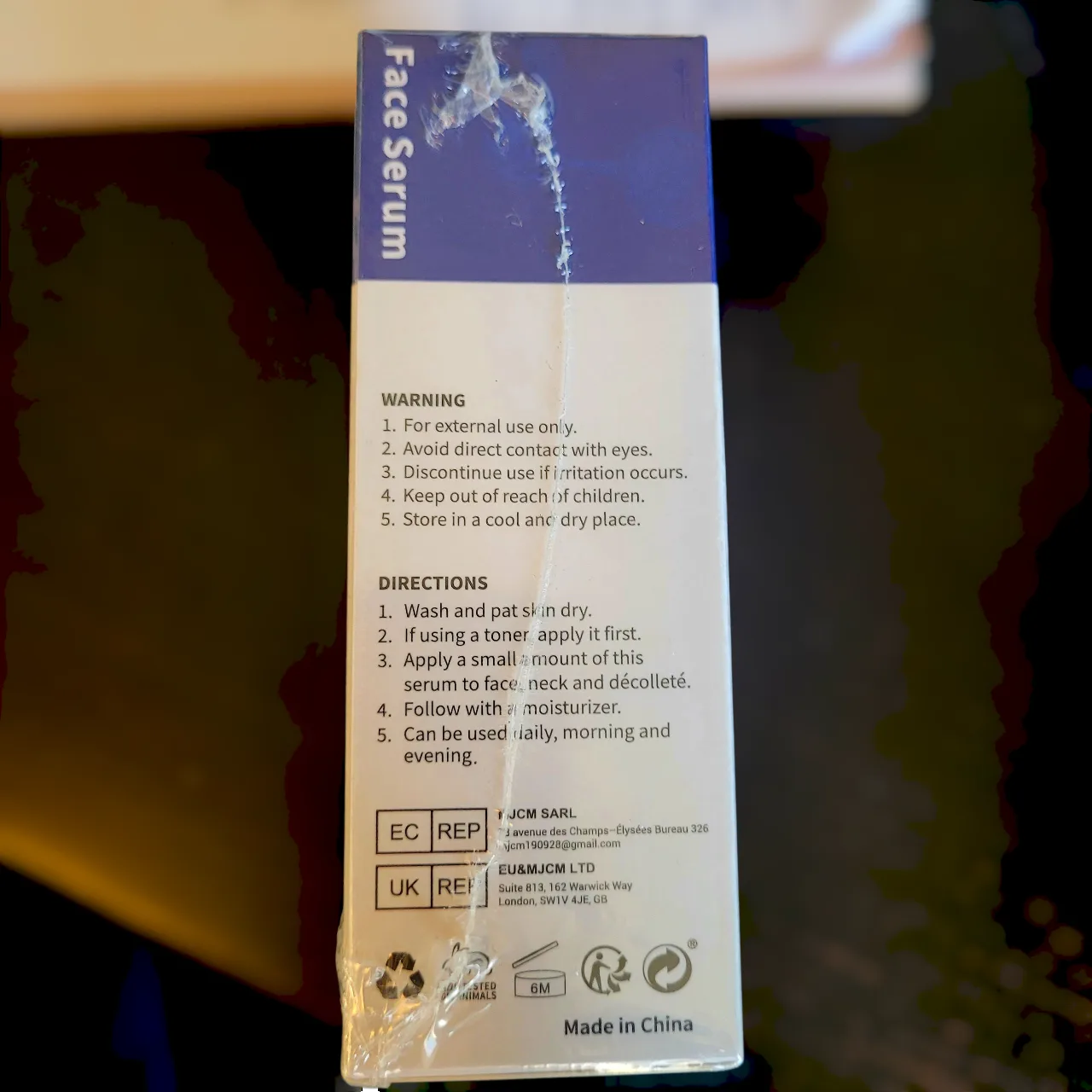 Hyaluronic Acid Face Serum - x3 Bottles - NEW image indicator(2)