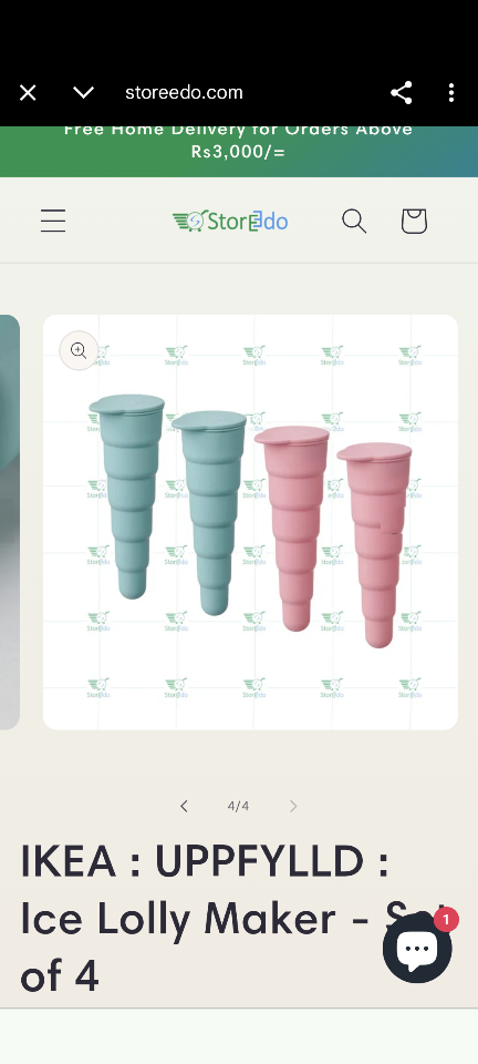 New Silicon Ice Lolly Maker Set
